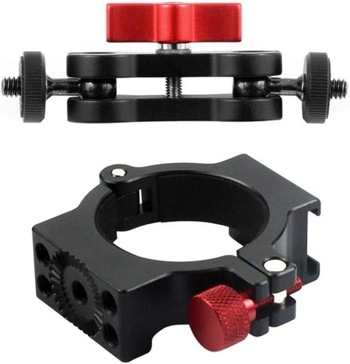 Hot Shoe Adapter Ring - Microfoon Mount - Camera Stabilisatie - 4-Ring Ontwerp - N.v.t. - Goud