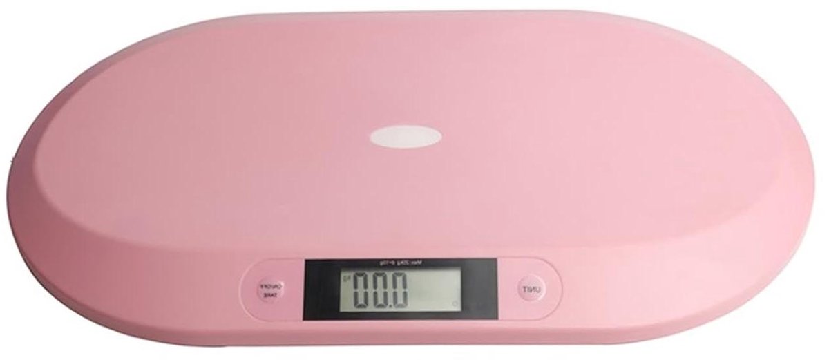 Digitale Baby Weegschaal - Babyweegschaal Gewicht - Gezondheid Monitoren - Nauwkeurigheid 10 Gram - Tot 20 kg - Wit
