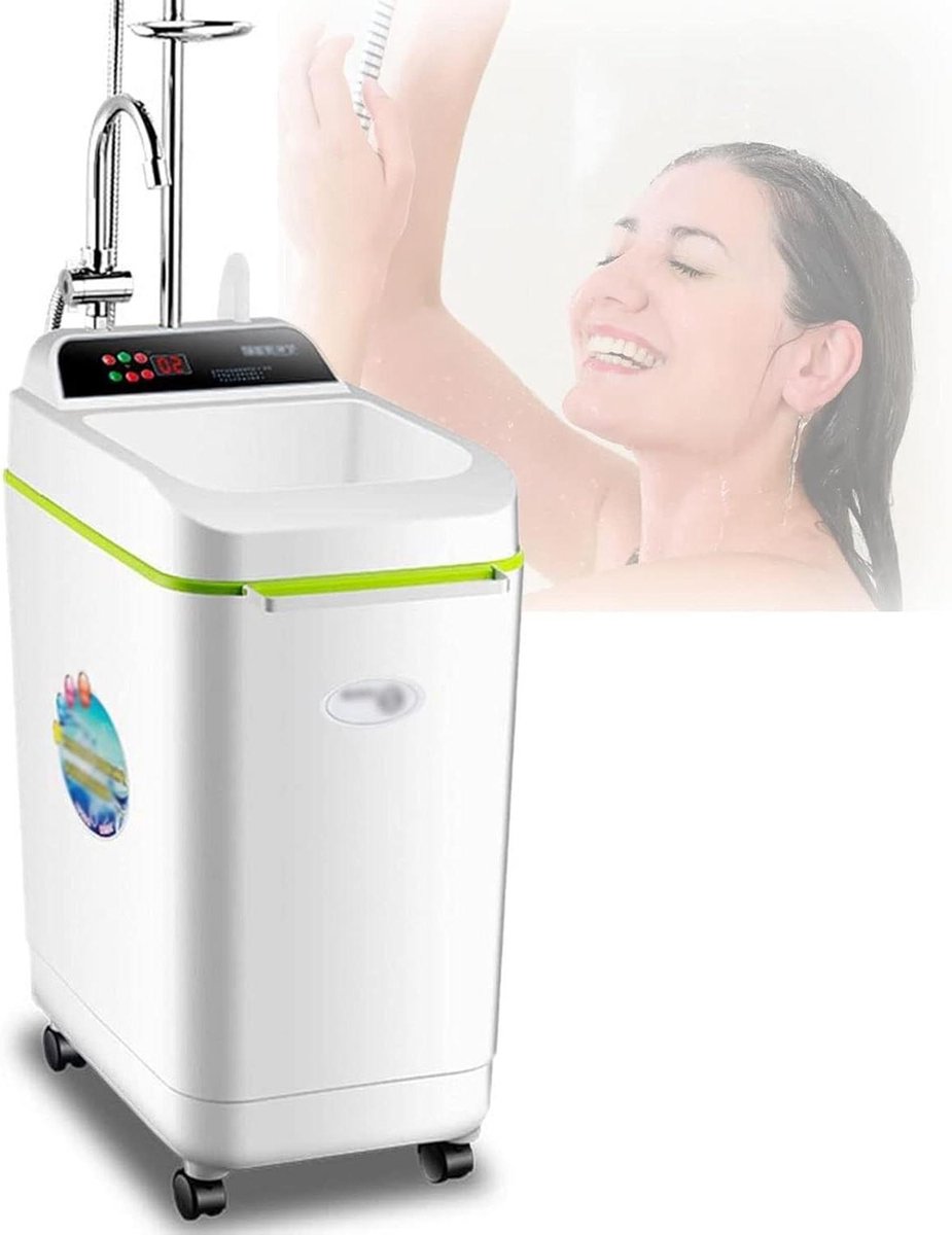 Elektrische Doorstroomboiler - Douche Boiler - Warm Water Leveren - Slimme Temperatuurcontrole - 50 Liter - Wit