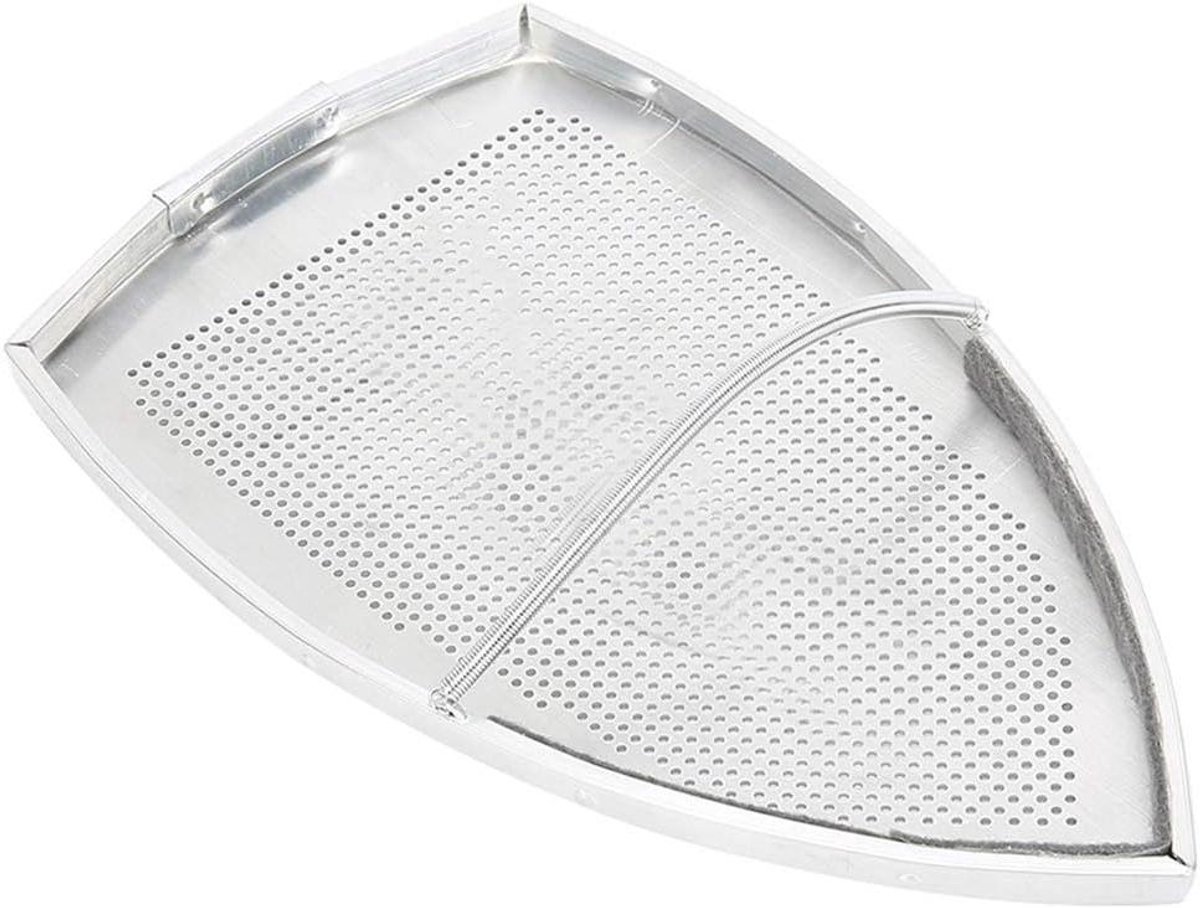 Strijkijzer Schoenovertrek - Stoomhoes Strijkzool - Kleding Strijken - Hittebestendig Aluminium - 26 x 16 cm - Zilver