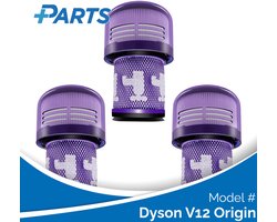 Dyson V12 Origin Filters (3 Stuks, Plus.Parts® alternatief voor 971517-01)
