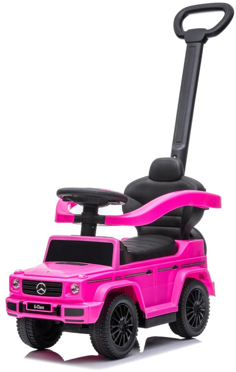 Mercedes G63 2-in-1 Loopauto met Duwstang