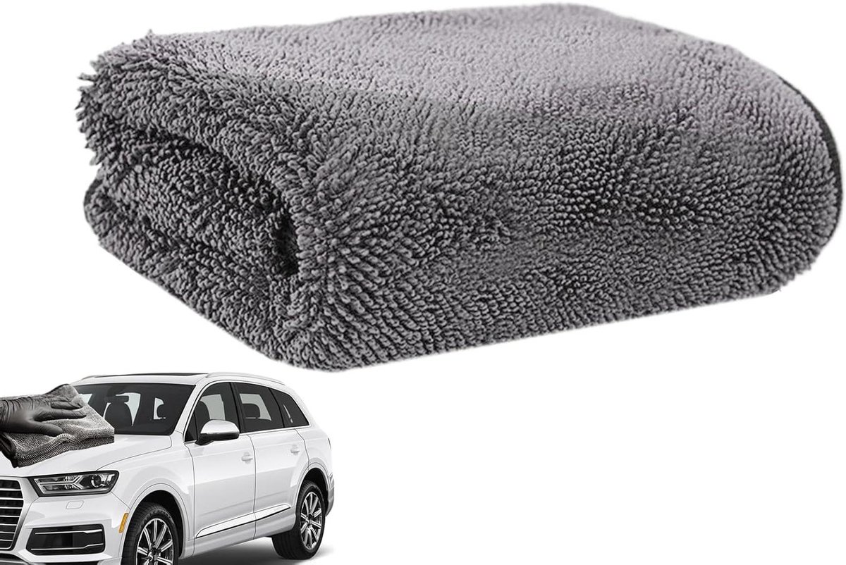 Autowashanddoekjes Set - Auto Poetsdoeken - Voertuig Reinigen - Ultra Absorberend - 30 cm - Meerkleurig