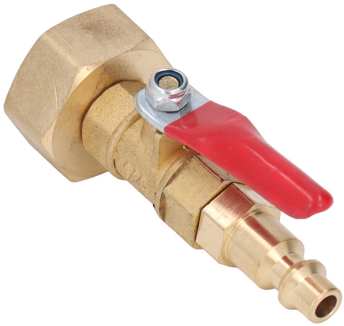 aladdien - Winterizing Exhaust Adapter - Geschikt voor Motorhomes en Jachten - 1 Zoll op 3/4 - Ideaal voor Winteronderhoud - Duurzaam en Betrouwbaar...