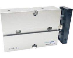 Luchtcilinder Dubbele Staaf - Pneumatische Cilinder - Industriële Automatisering - Geïntegreerde Magneet - TN25x100mm - Metaal