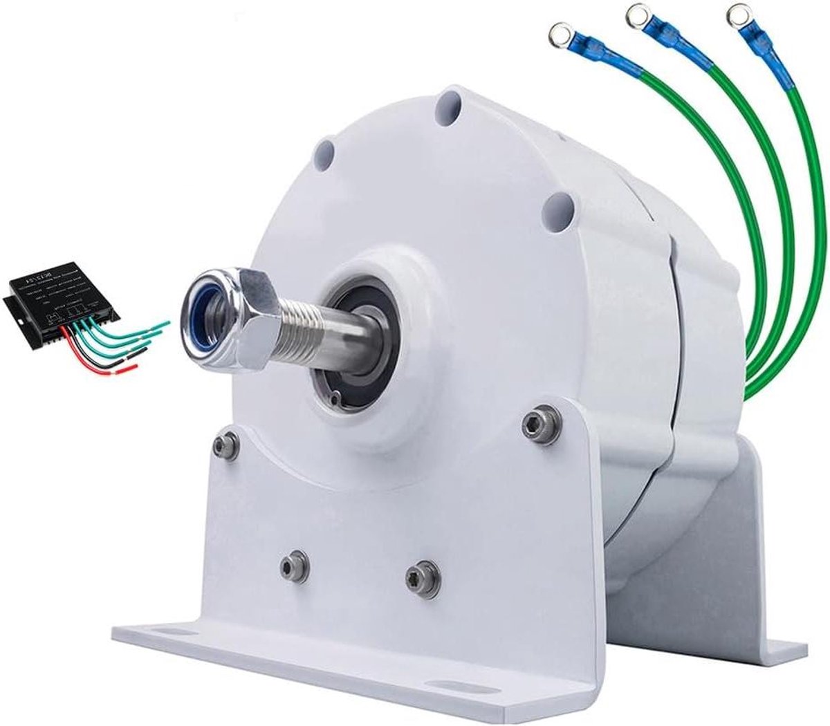 Energie Generator - Dynamo - Energie Opwekking - Permanente Magneet - 20000 Watt - Wit