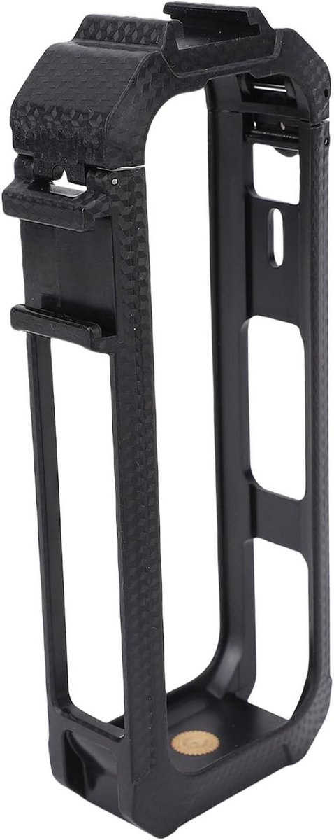 Camera Beschermframe - Veilig Frame - Verbeterde Filmopnames - Dubbele Cold Shoe - 19x14x3 cm - Zwart
