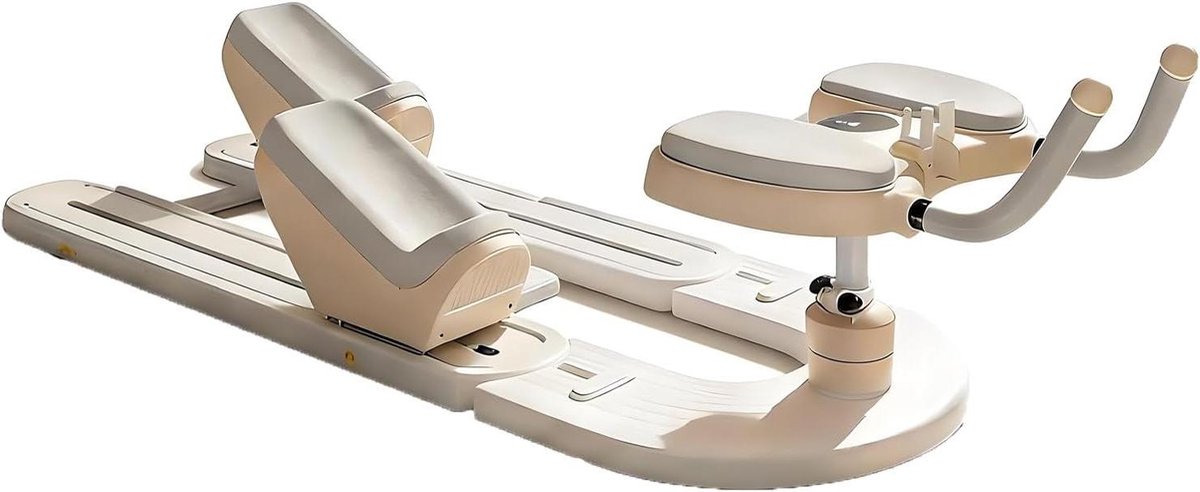 Rugstrekker Tailletrimmer - Core Trainer - Rugversteviging Thuis - 3 Hoogte-instellingen - 124 cm Lengte - Zwart