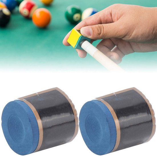 aladdien - Antislip zwembadkrijt - Professioneel snooker en biljart - Blauw - Krijt voor optimale grip - Perfect voor snookerspel - Duurzaam en stevig van Aladdien — afbeelding 4