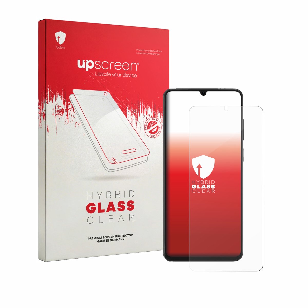 upscreen - Screenprotector voor Honor X6d - Folie Beschermfolie Beschermglas transparant
