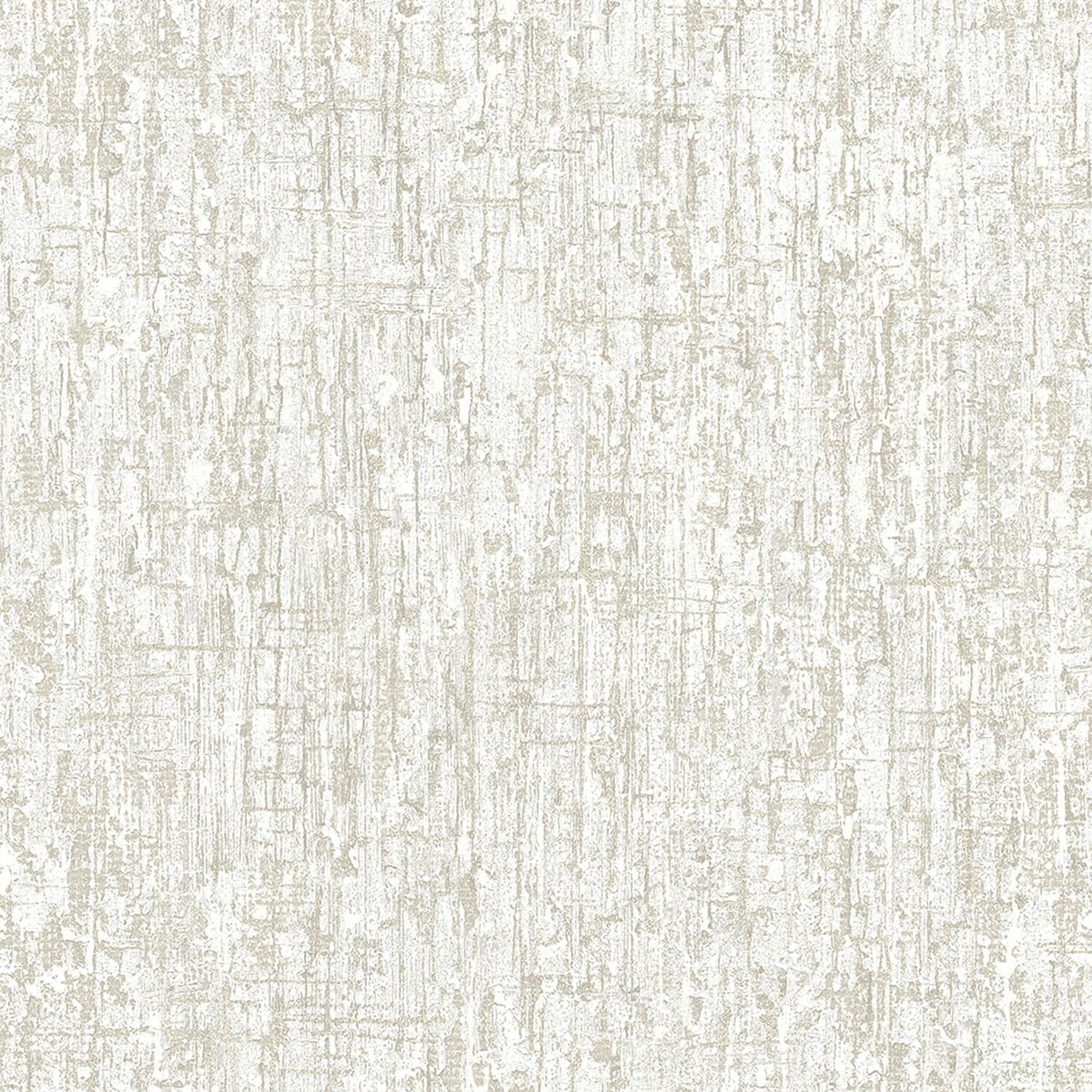 Structuur behang Profhome SA524071-DI vliesbehang hardvinyl warmdruk in reliëf gestempeld in spachtelputz look subtiel glanzend wit zilvergrijs lichtgrijs 5,33 m2