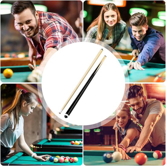 Biljartkeu - Poolstick - Spel Verbeteren - Esdoorn Constructie - 140 cm - Natuurlijk — afbeelding 5
