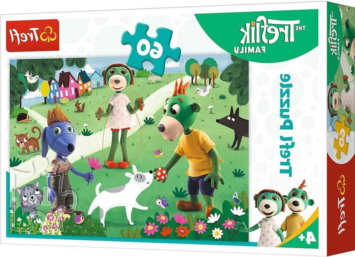 Legpuzzel - Kinderpuzzel - Samen spelen - Vrolijke illustraties - 60 stukjes - Kleurrijk