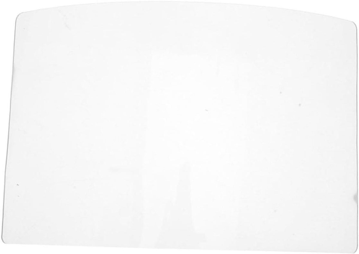 Stofmasker met Lens - Ademhalingsmasker Gezichtsscherm - Stofvrij Werken - Efficiënte Stofpreventie - 22 x 145 cm - Transparant