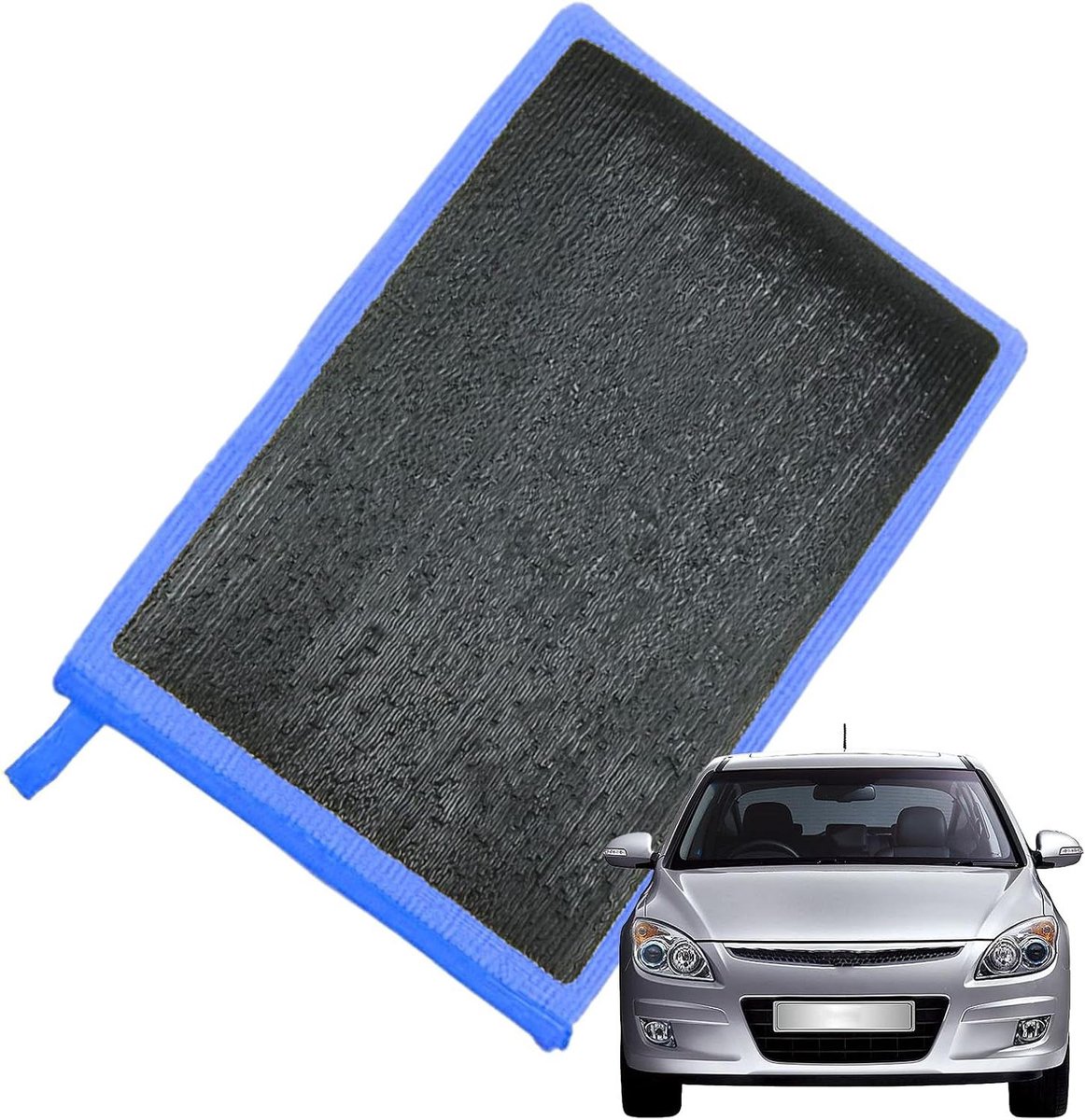 Autowashand - Herbruikbare handschoen - Voertuigonderhoud - Efficiënte reiniging - Niet gespecificeerd - Blauw