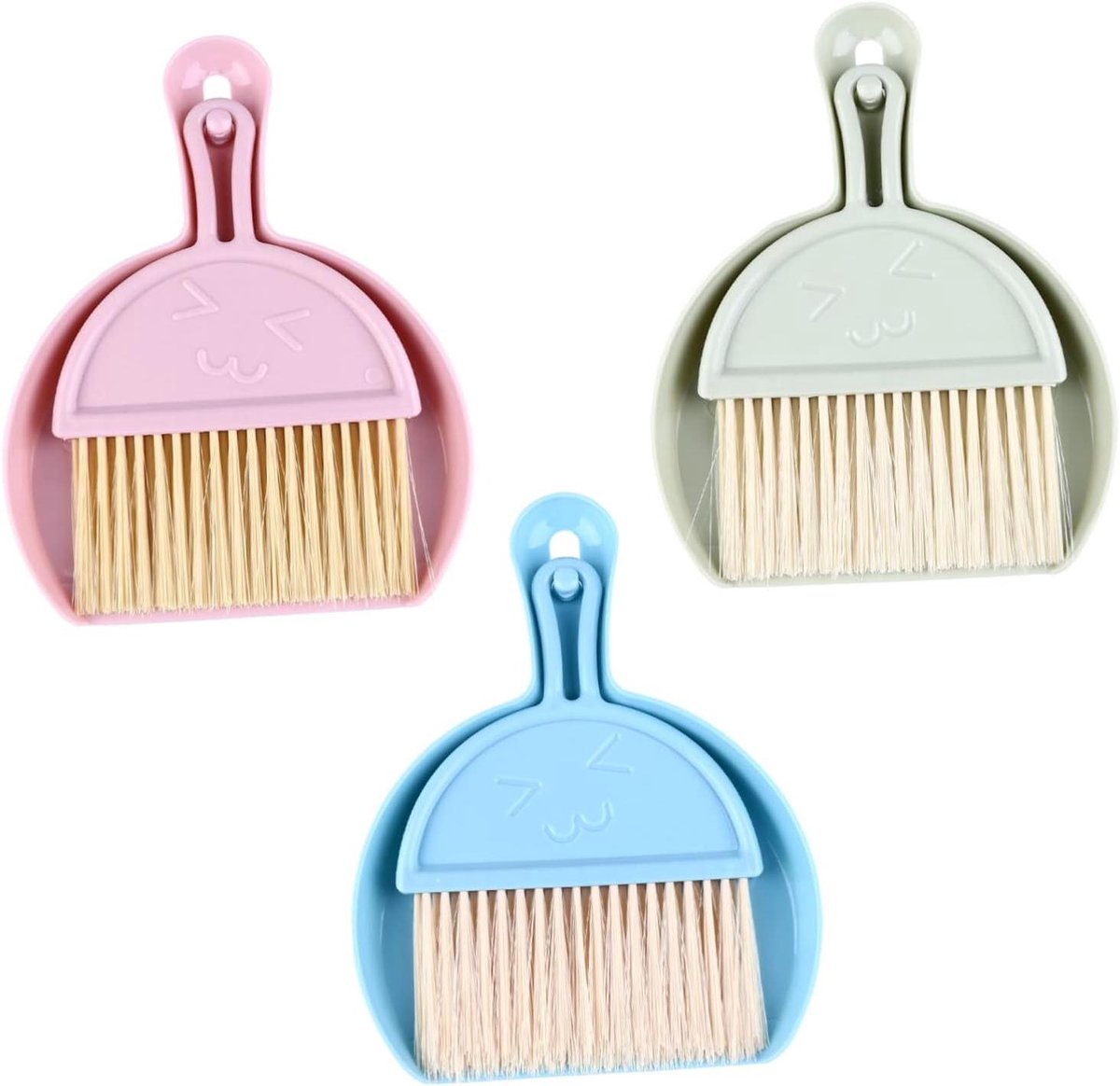 Mini-stofzuiger Stoffer - Bureauveger Set - Bureau Schoonmaken - Compact Ontwerp - 21 x 16 x 2 cm
