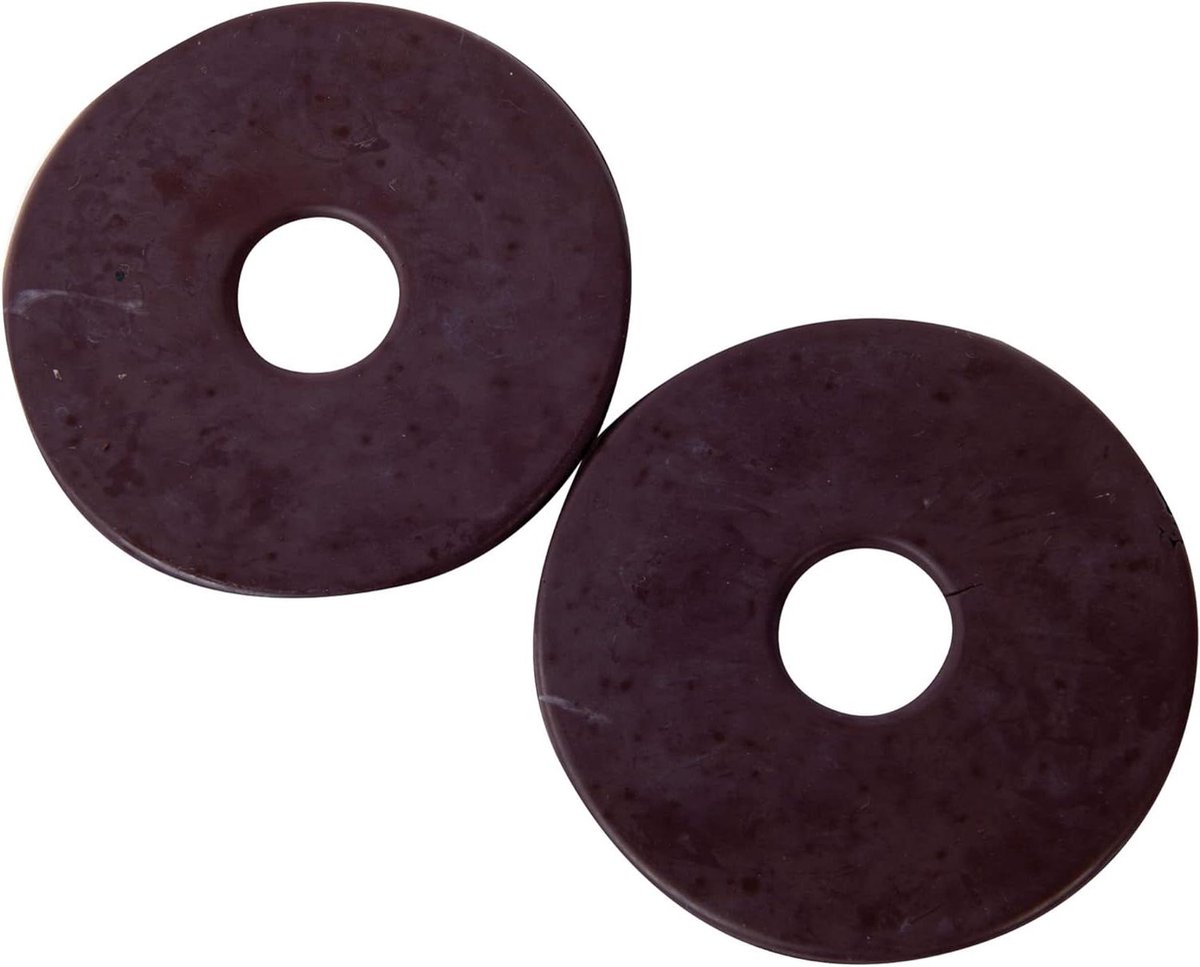 Bit Beschermers - Rubber Houder - Paardrijden Sport - Verstelbaar Materiaal - 10.2 cm - Bruin
