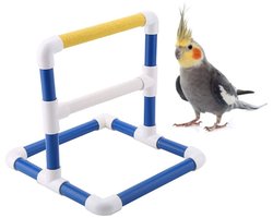 Store_8 - Bird Shower Perch - Trainingsstandaard voor Papegaaien - Speelgoed voor Kleine Vogels - Stimuleert Activiteiten en Beweging - Geschikt vo...