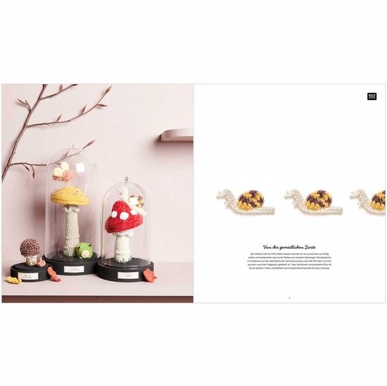 Ricorumi Paddenstoelen - Haakpatronen Miniatuur - Hobby Creatief - Grappige Miniaturen - 32 pagina's - Ongecoat van Merkloos — afbeelding 5