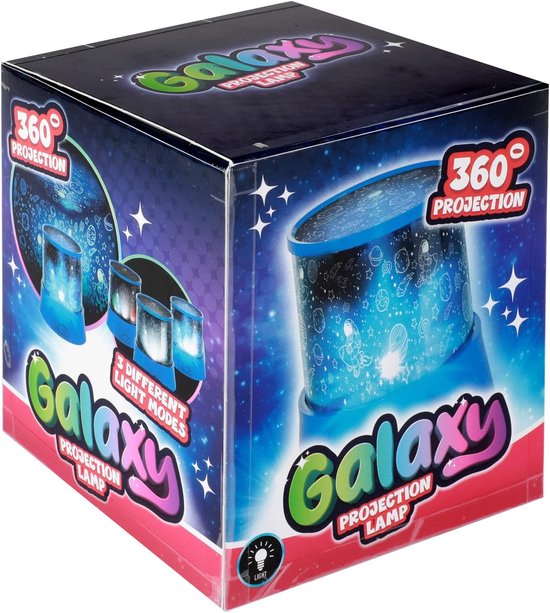 Projectielamp Galaxy - Sterrenlamp Kinderkamer - Sfeer Creëren - 360 Graden Projectie - 12.5 cm - Multicolor — afbeelding 3