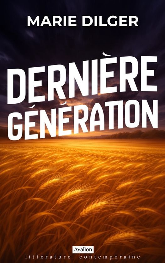 Littérature contemporaine - Dernière Génération - cover