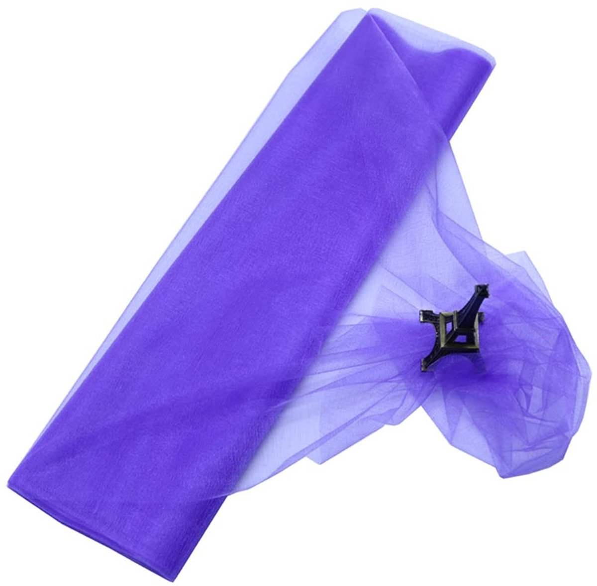 Dailygoods- Organza Decoratiestof 48 cm x 10 m - Naaien Bruidssluiers