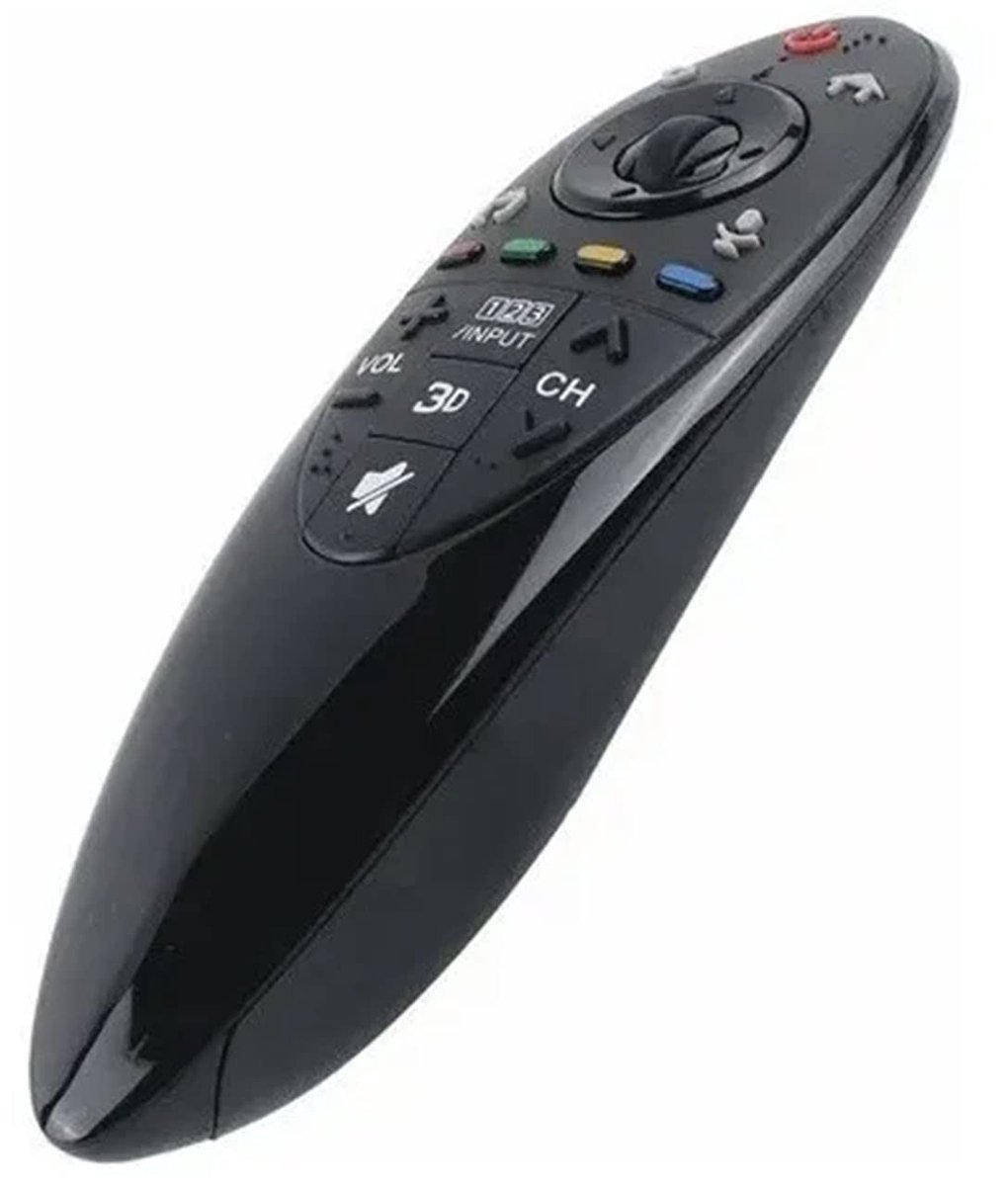 Dailygoody - TV-afstandsbediening - Vervangingsafstandsbediening - Lichtgewicht en gebruiksvriendelijk - Geschikt voor 3D TV - Duurzaam ABS materiaal ...