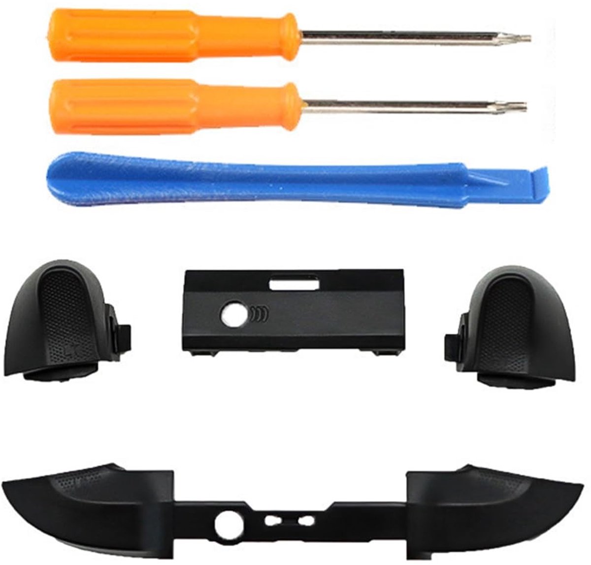 Dailygoody - Bumpervervanging - Gamepad Knoppen - Voor Xbox Series X/S - T8 T6 Gereedschap - Inclusief Schroevendraaier - Geschikt voor Gamepad