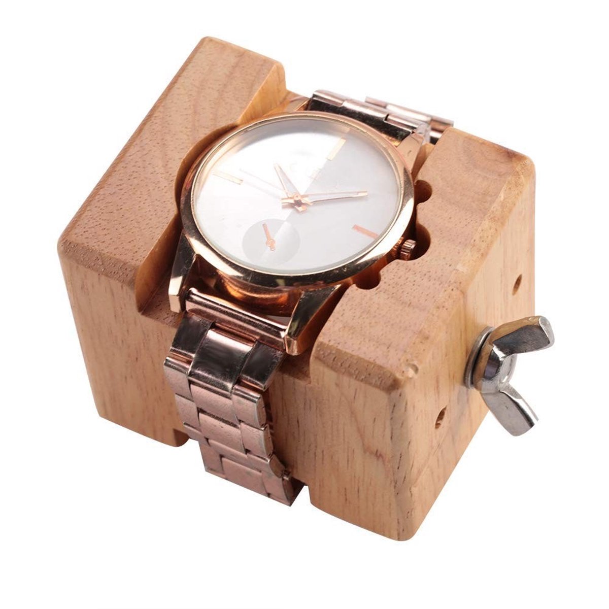 Dailygoody - Watch Motion Clip Removal - Horloge Reparatie Tool - Hout - Klok Reparatie Gereedschap - Geschikt voor Persoonlijk en Professioneel Gebru