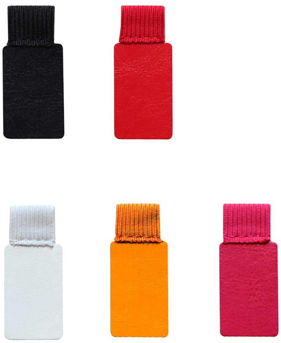 Dailygoody - Pen Loop Houder - Zelfklevende Penhouder - Duurzaam - Zwart - Journal Accessoire - Geschikt voor Notebooks - 5 Pack