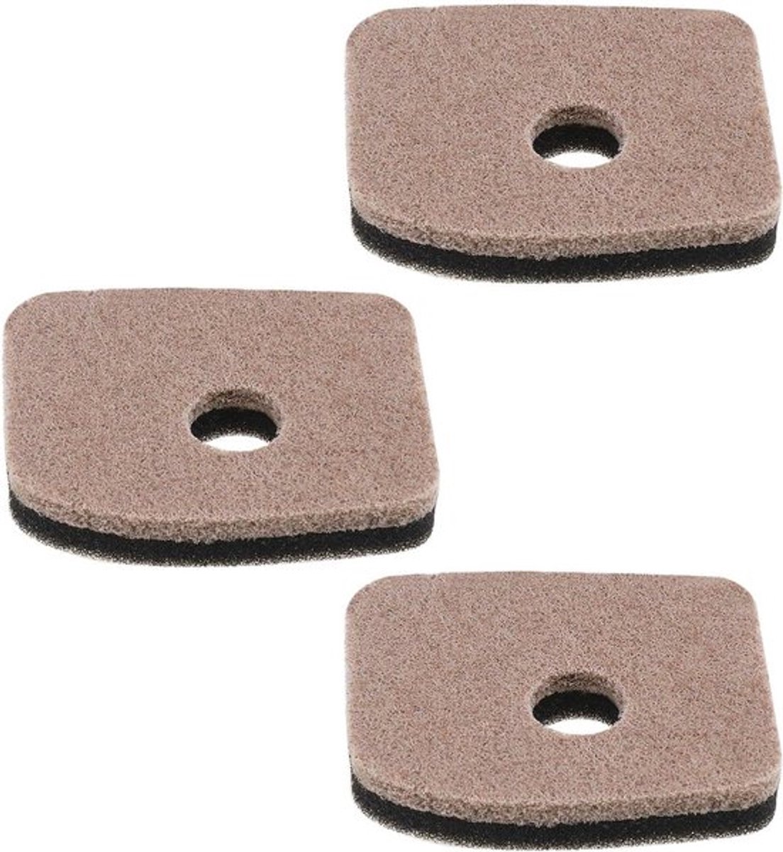 Luchtfilter voor Stihl Bladblazers - 3 stuks - OEM-nummer 42411201800 42411404401 - Geschikt voor BG56 BG66 BG86 SH56 SH56C SH86 BR200