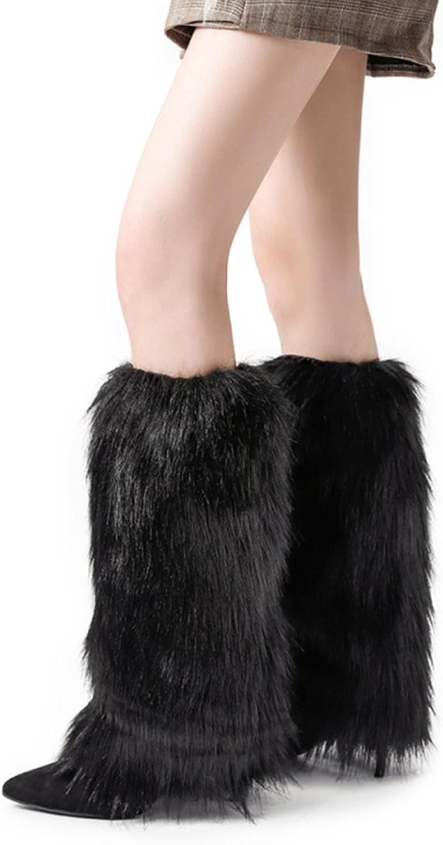Pluche Beenwarmers voor Winter, Perfect voor Theater, Rollenspellen en Halloween Kostuums