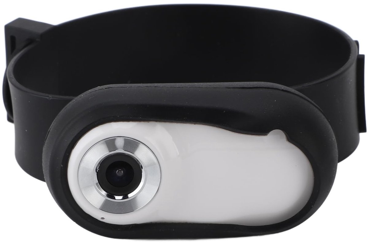 Dailygoody - Huisdierhalsbandcamera - Video's en Foto's - HD WiFi Oplaadbaar - 170 ° Groothoek - Digitale Weergave - Hondentracker voor Buiten - 1080P