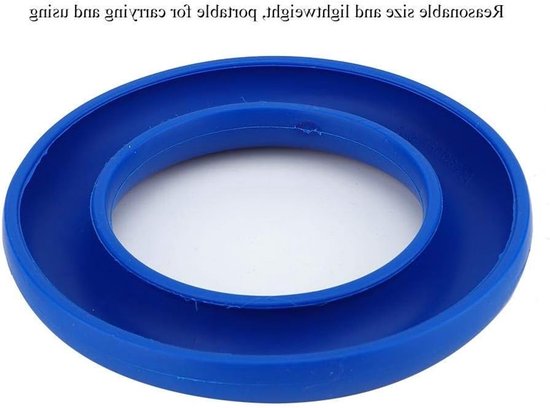 Flexibele Siliconen Spoelhouder Ring voor Naaien, Borduren en Creatief Handwerken - Blauw, 14x14 cm van Merkloos — afbeelding 4