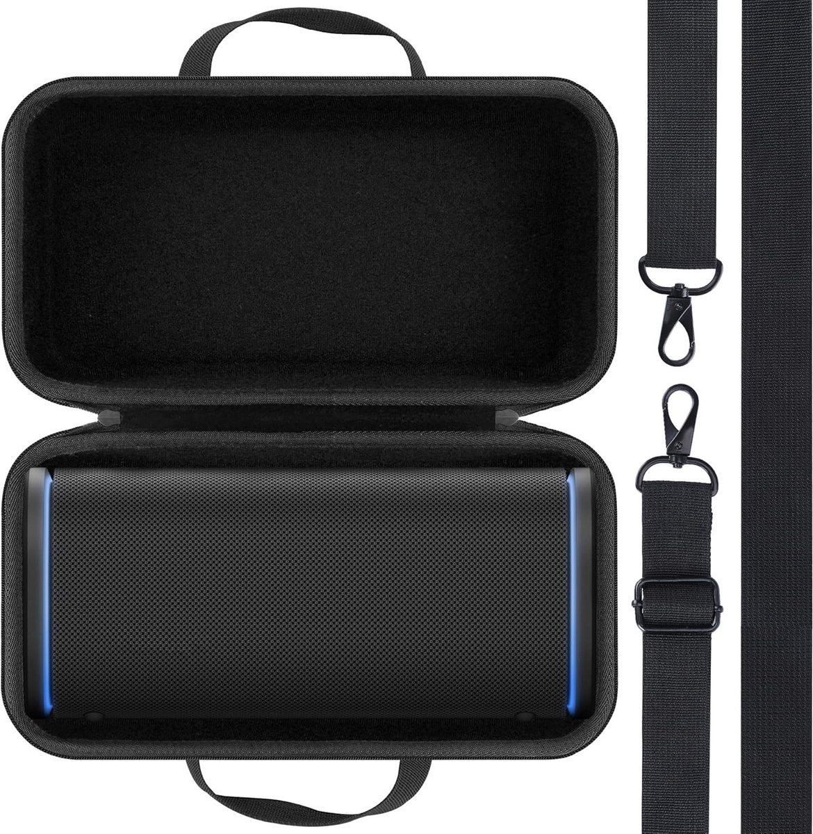 Duurzame en Stijlvolle Etui voor Sony ULT Field 5 Draagbare Speaker - Perfect voor Bescherming en Opslag van Accessoires