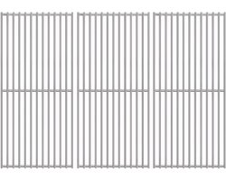 Stainless Steel Grillrooster 41.5 x 70.5 cm voor Gasgrills zoals Burnhard, Tepro en Enders