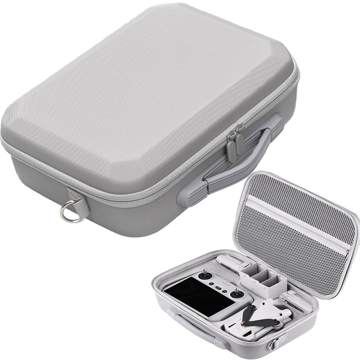 OmGoods - Dailygoody - Draagtas voor Mini 3 Pro - DroneKoffer - Grote capaciteit - Grijs - Travel Case - Geschikt voor Mini 3 Pro-accessoires