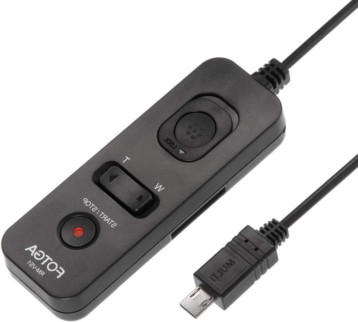 Afstandsbediening Kabel voor Sony Camera's - Geschikt voor A1, A9, A7, RX100 en meer - Fotografie Accessoires en Videografie Tools