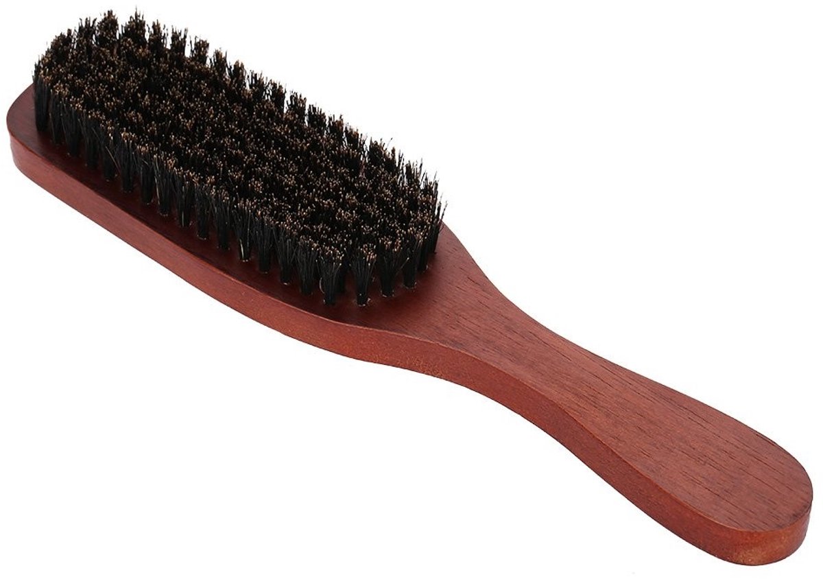 Dailygoody - Scheerborstel - Gezichtsbaardborstel - Professionele snorreiniging - 5,2 x 1,5 x 22 cm - Baardreinigingsborstel - Voor mannen - Yosoo He