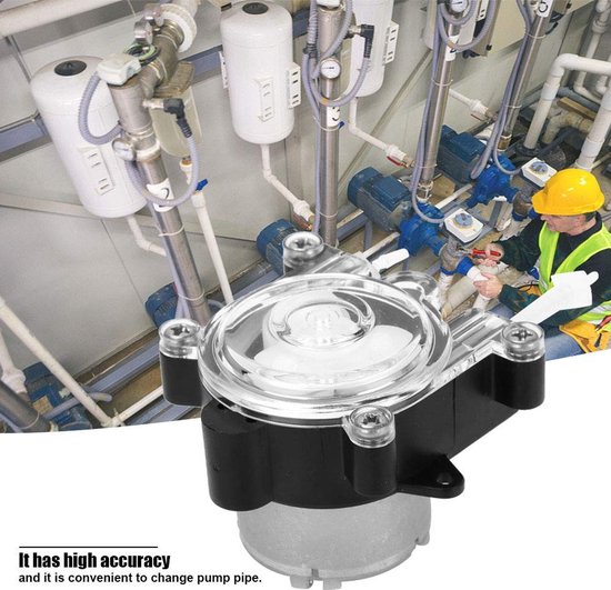 Dailygoody - Peristaltische Pomp - Professionele Laboratorium Pomp - Voor Biochemische Analyse - 5V Voeding - Precisie Pomp voor Vloeistoffen - Geschi... van Merkloos — afbeelding 4