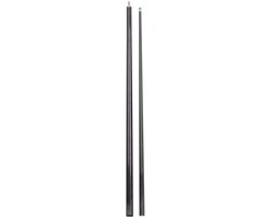 Dailygoody - Biljart Poolkeus - Professionele Snooker Cue - Gemaakt van Carbon - Zwart - Draagbare Cue - Voor Snooker Spelers en Hobbyisten - 1,45m