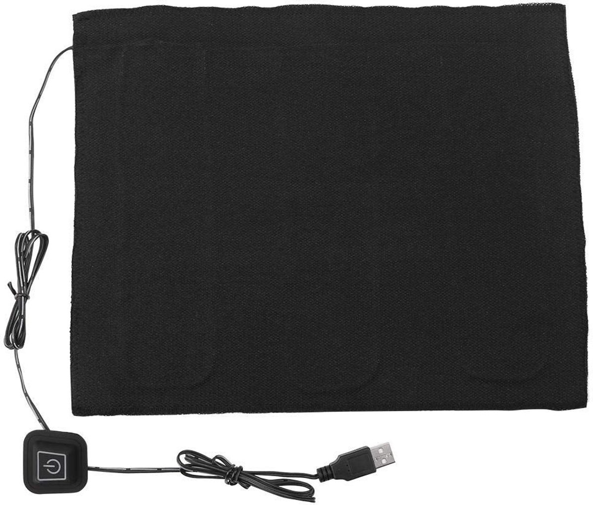 Dailygoody - USB-doekverwarming - Draagbaar verwarmingskussen - Ideaal voor nek en rug - Wasbaar en opvouwbaar - Voor huisdieren en mensen - Lichtgewi