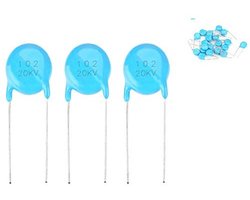 Dailygoody – Ceramic Capacitors – 20pcs Assortiment – Hoogspanningscapaciteit – 20KV – Betrouwbaar en Compact – Geschikt voor Elektronische Instrument… Dailygoody – Ceramic Capacitors – 20pcs Assortiment – Hoogspanningscapaciteit – 20KV – Betrouwbaar en Compact – Geschikt voor Elektronische Instrument…