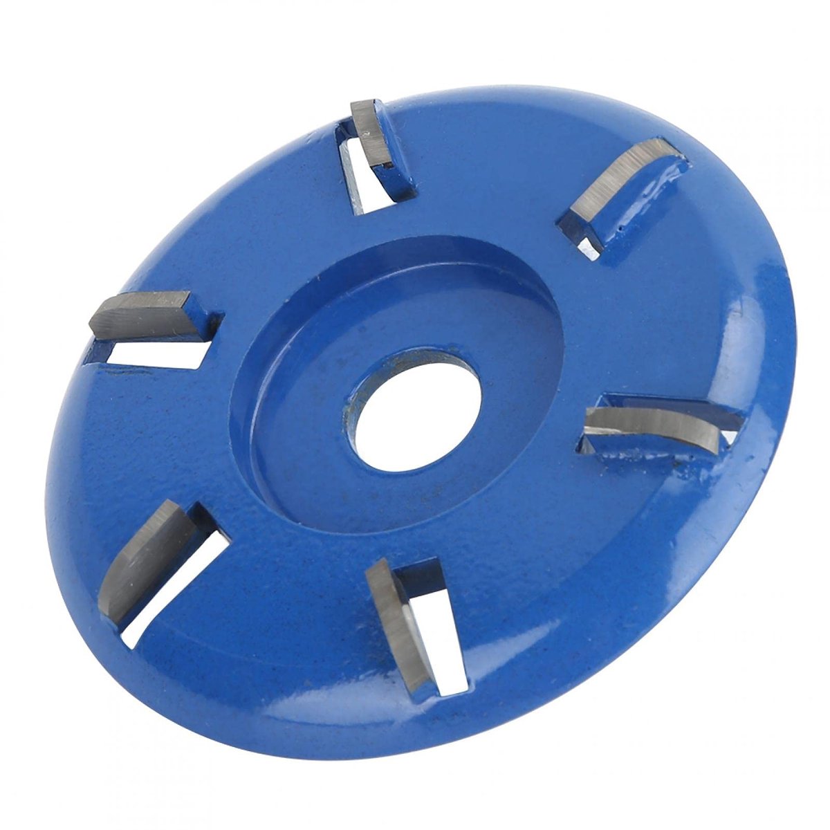 Dailygoody - Houtsnijdisk - 6 Tanden - Voor Zorgvuldig Schuren - 1.6 cm Dikte - Voor Houtbewerking - Geschikt voor Haakse Slijper - 6 Dents