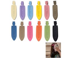12pcs Kleur Makaron Naadloze Haarspeld - Haaraccessoires - Haarjuwelen - Hairstyling en Haarverzorging