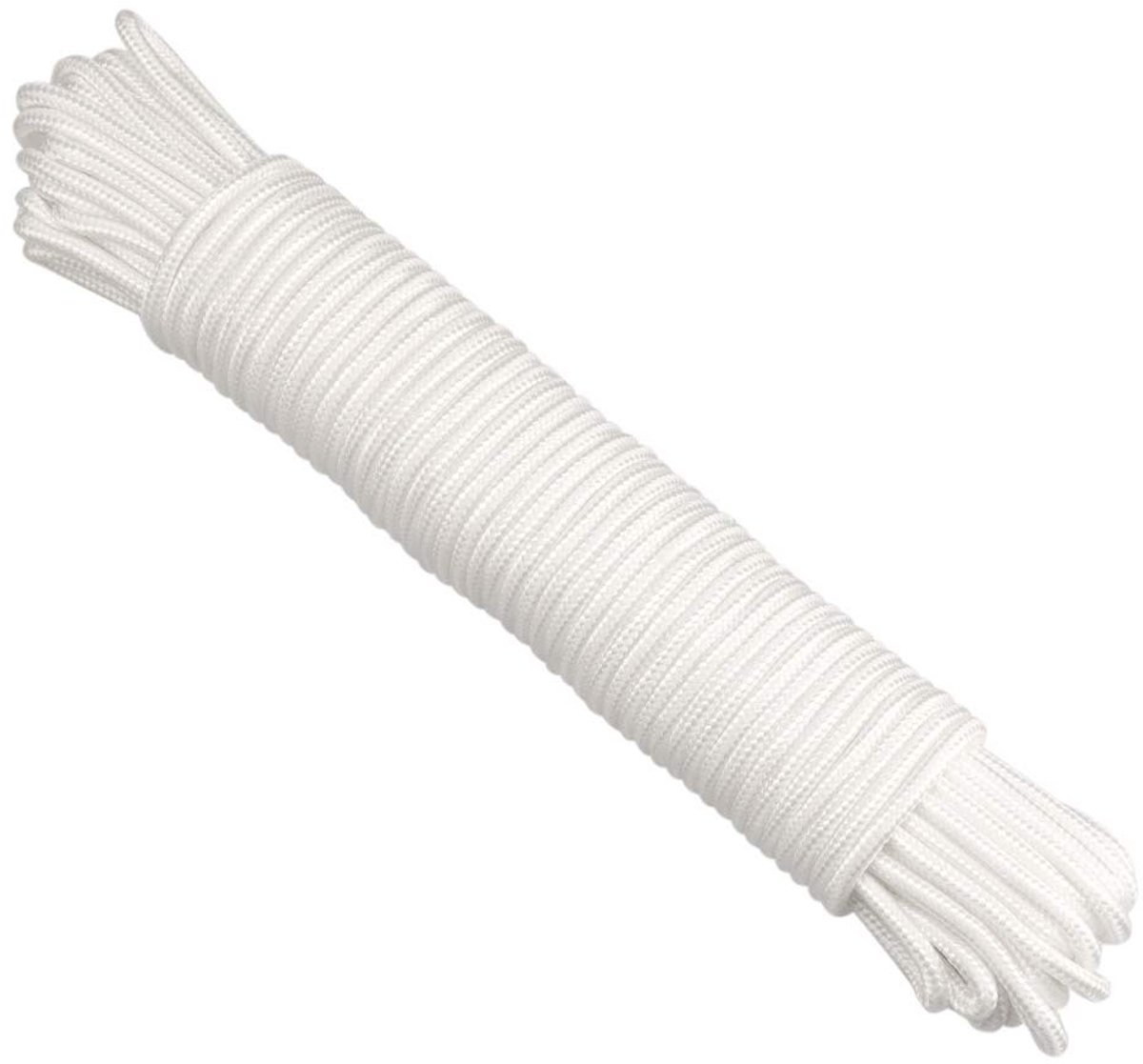 SPHProducts - Paracord Rope - Multifunctionele Touw - 30 Meter - Wit Nylon - Sterk en Duurzaam - Voor Camping en Outdoor - 6 mm