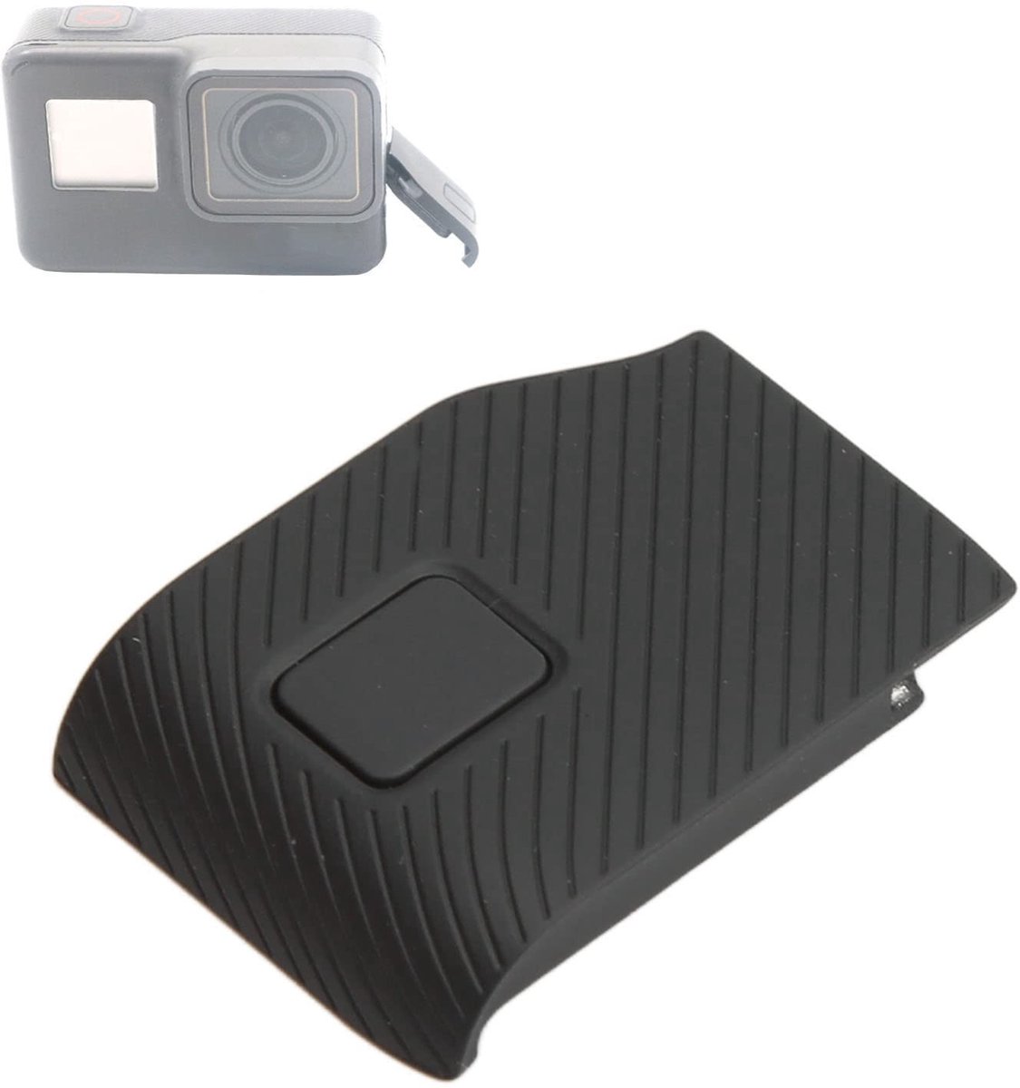 Allecto - USB-poort Zijdeur - Vervangende Zijdeur - Eenvoudige Installatie - PC en Silicone - Beschermt Poorten - Geschikt voor 5 6 7 - Kleur zoals...