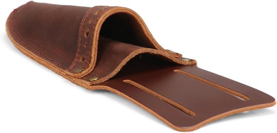 Leren Tuinmes Holster voor Snoeischaren en Tuingereedschap - Handige Scheidingstassen voor Tuinliefhebbers — afbeelding 2