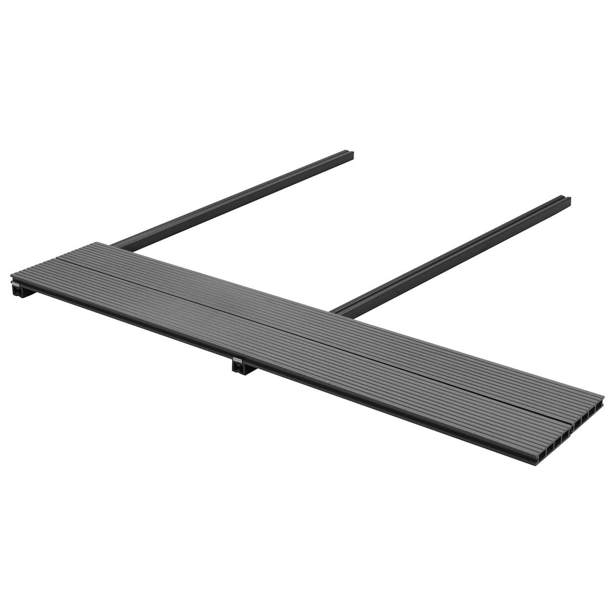 vidaXL - Terrasplank - 64 - pcs - Grijs - WPC