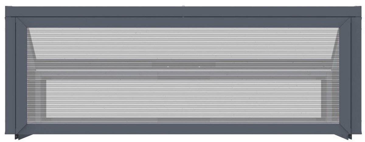 Westmann Tega Growhouse Metal 100x50x36 cm - 8mm Polycarbonate Panels